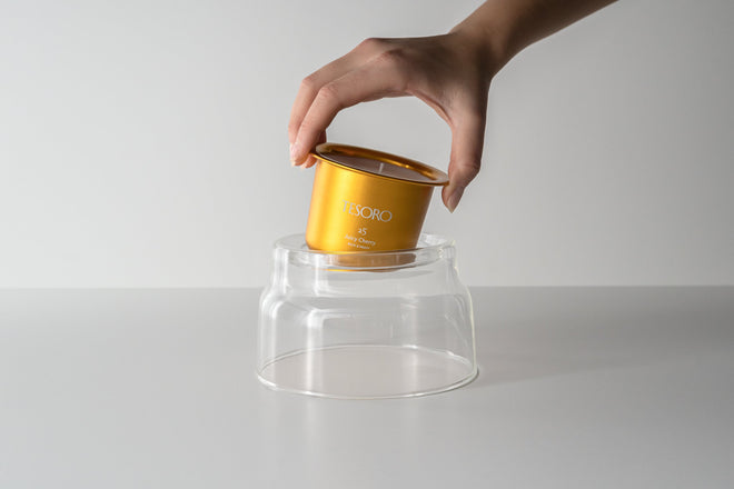 Candle Starter Set (Glass Forever Vessel + First Candle Refill)